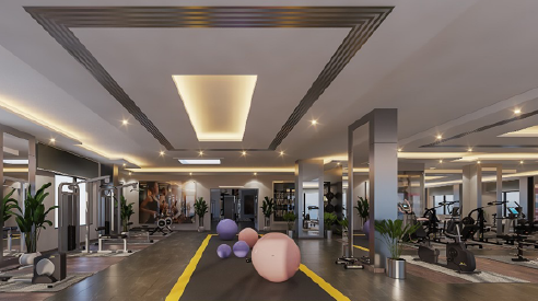 Ladies GYM-Cloud Tower-1(A project by The Cloud Services).Luxury apartments for sale in Islamabad.