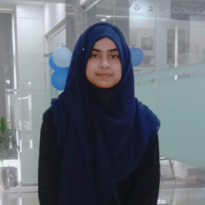 Faiza Bukhari-Junior Software Engineer of The Cloud Services
