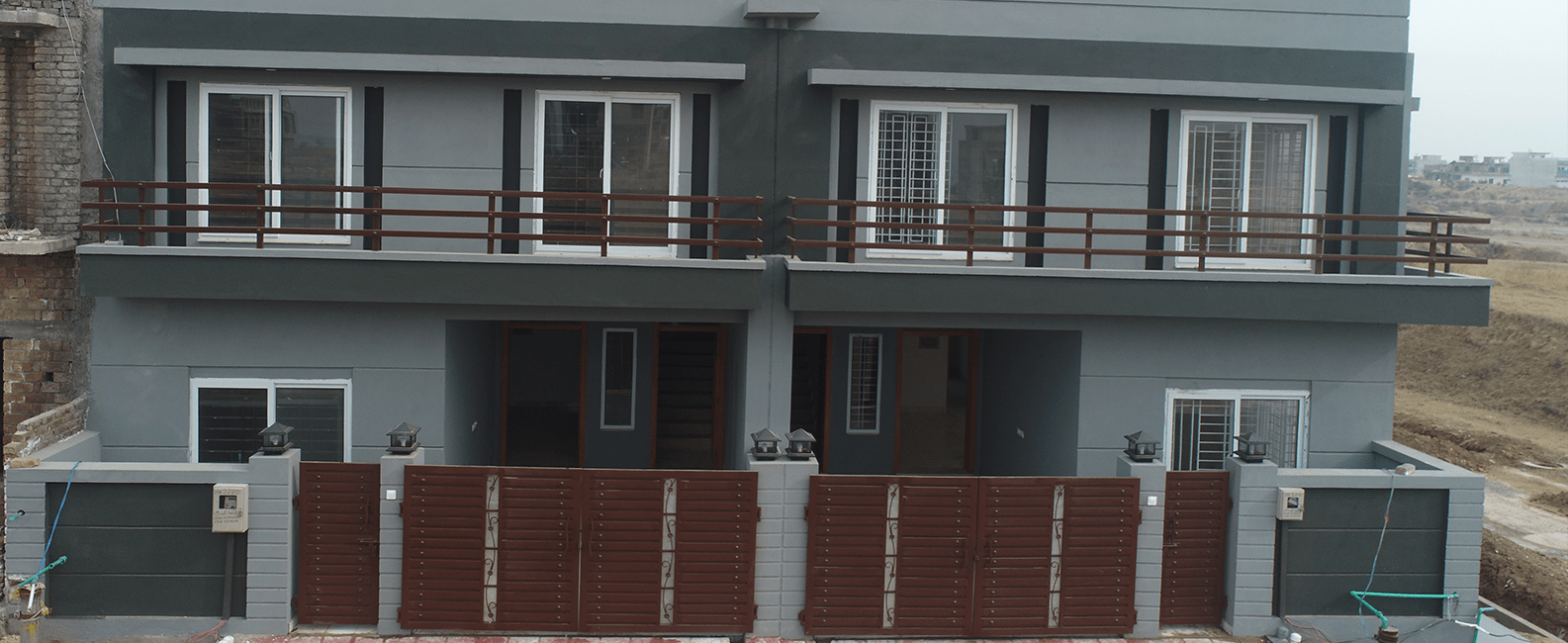 Exterior-Cloud Villas Phase-II, Aproject by The Cloud Services.