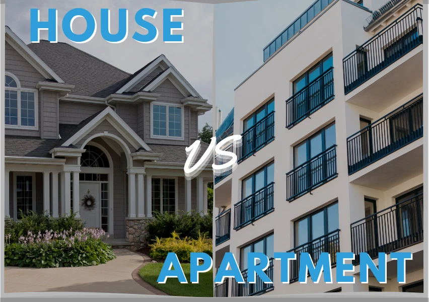 House vs Apartment: A visual comparison of living options